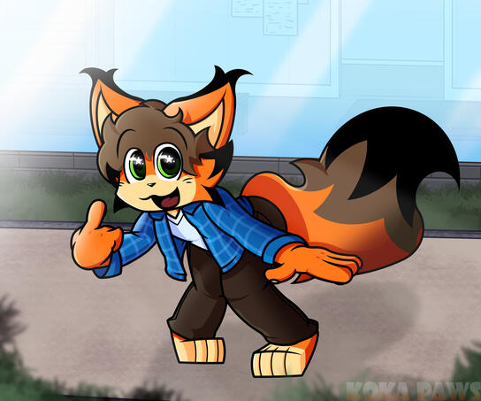 Rendered + Complex Background